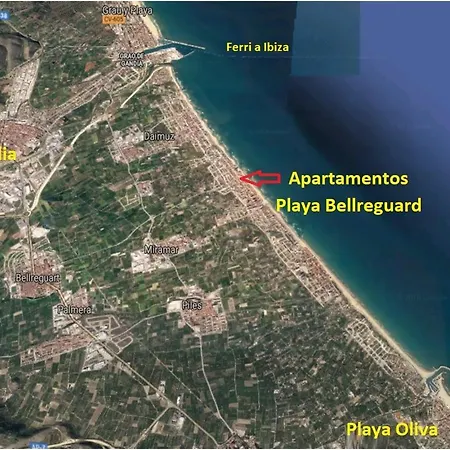 Apartamento Junto Al Mar شقة بيلريجارد